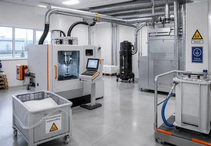 Safety-critical dusts and explosion protection