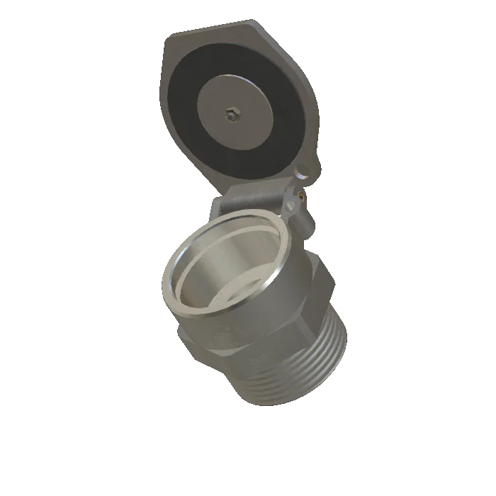 Hinged lid