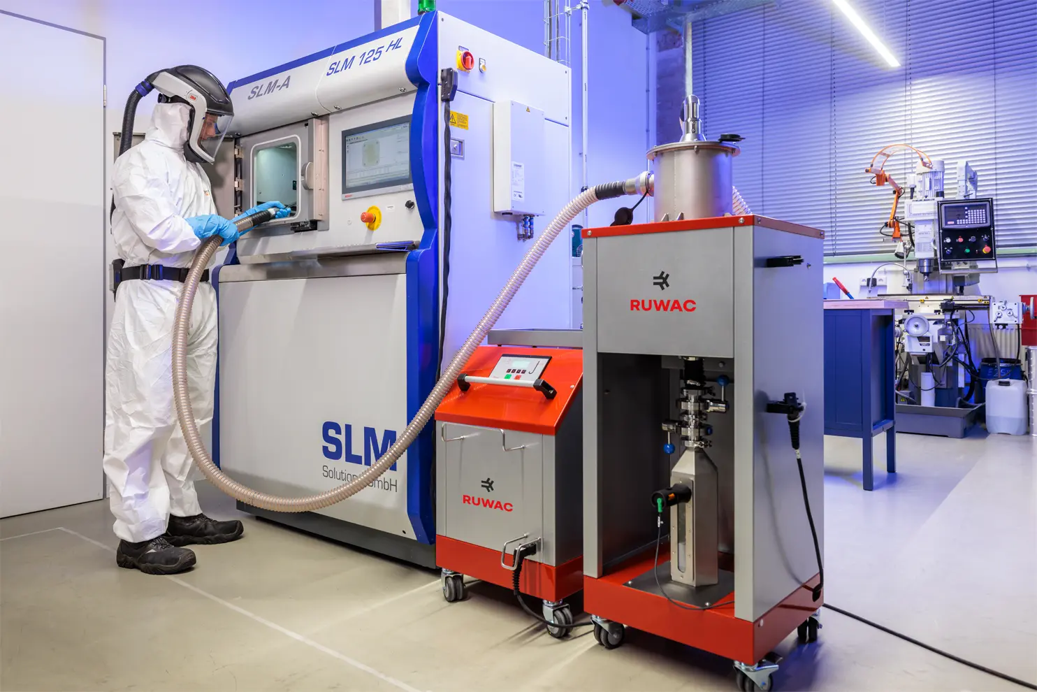 Powder Handling in Metal 3D Printing