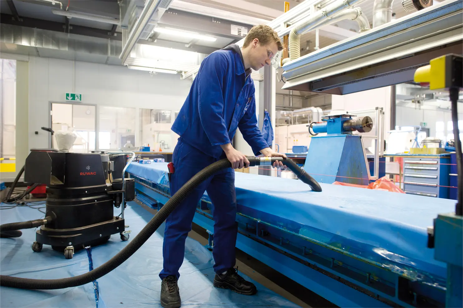GRP processing under fiber and steam stress