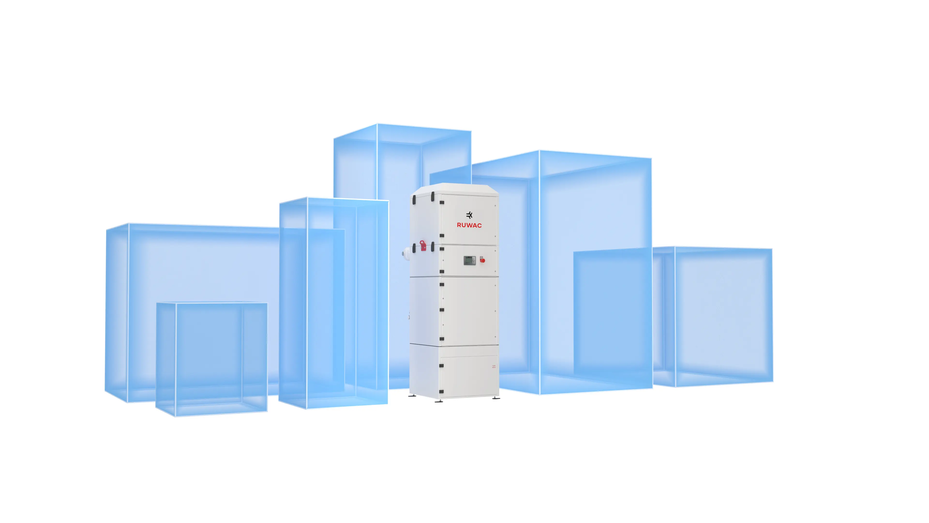 Compact design for confined production environments: Its small footprint allows for integration directly onto machines or into existing production lines—without the need for modifications or additional space.