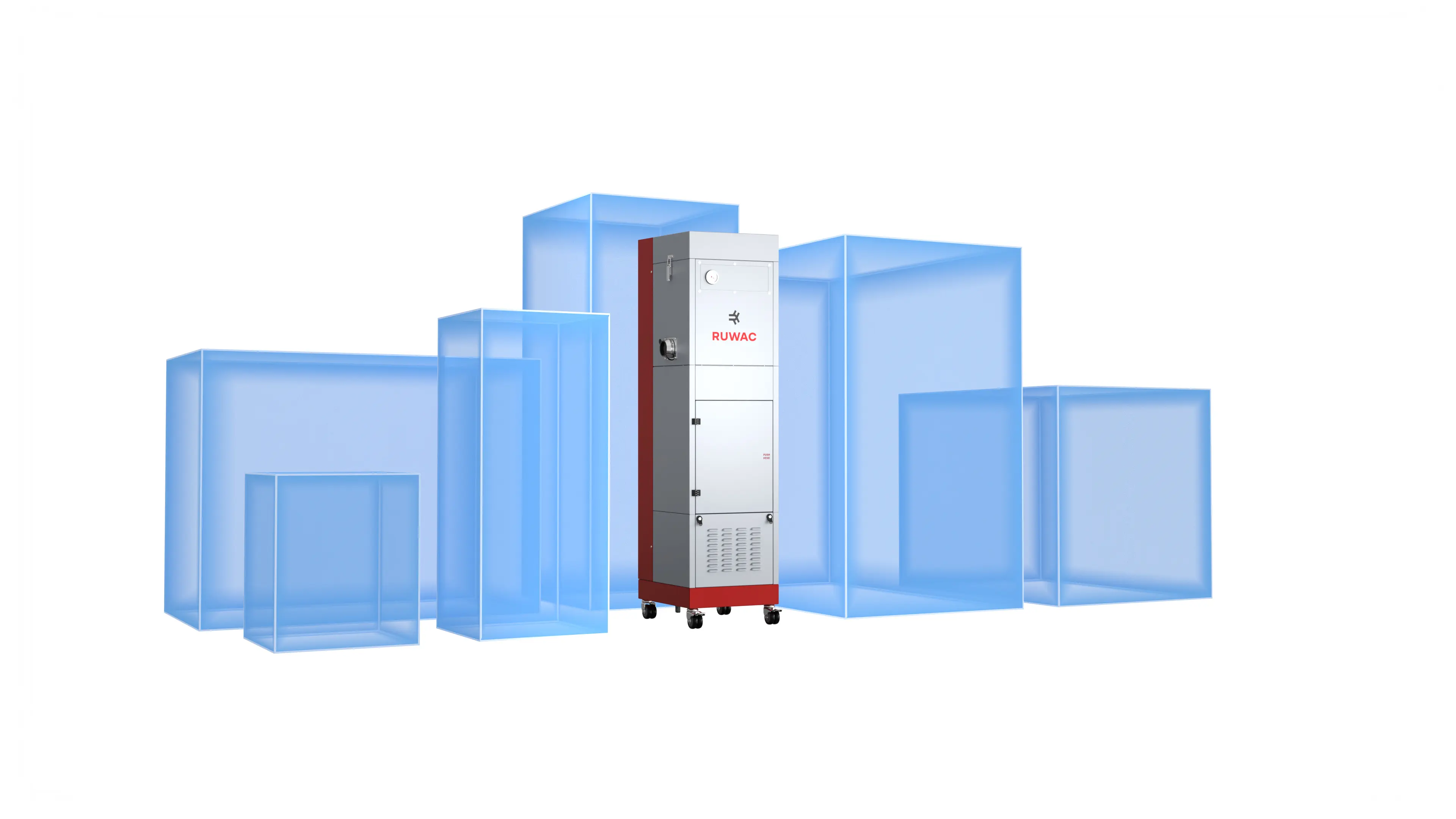 Compact footprint of just 560 × 670 mm: Easy to integrate even in tight spaces.
