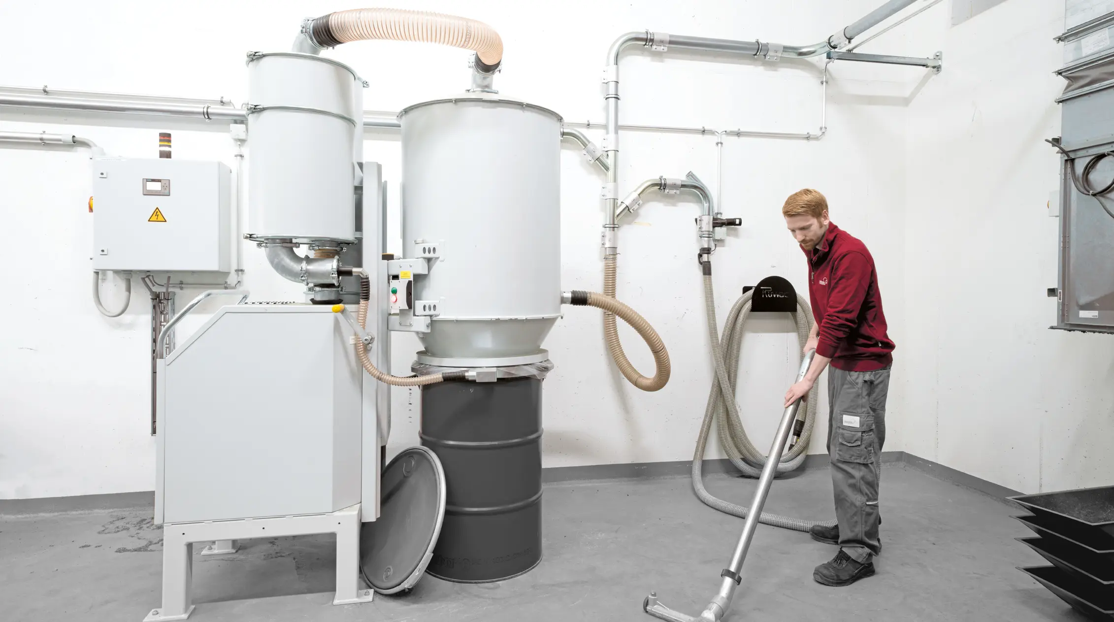 Performance remains consistent, even with high or fluctuating material volumes.