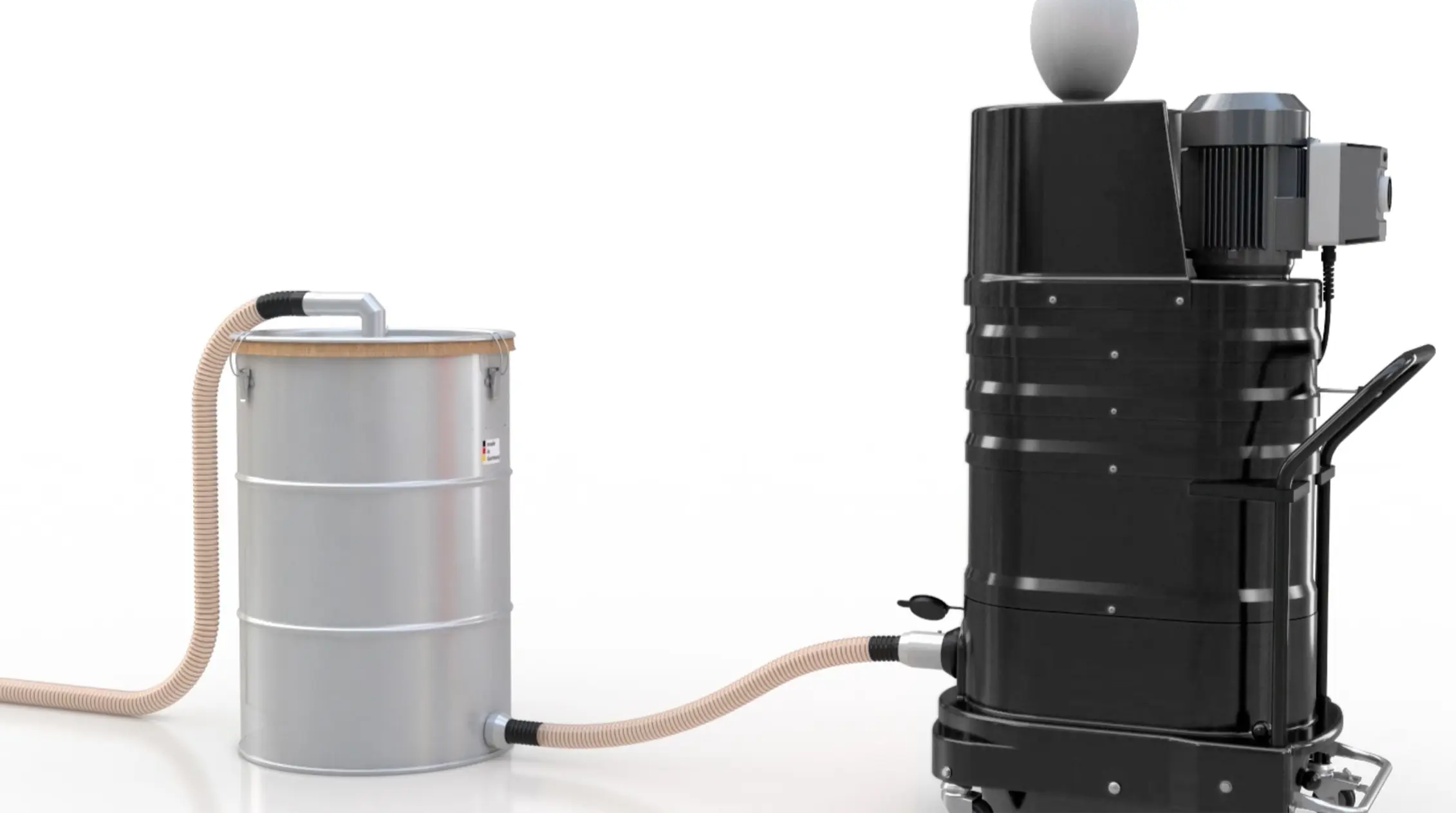 The material does not come into contact with the filter. The key separation takes place before that.